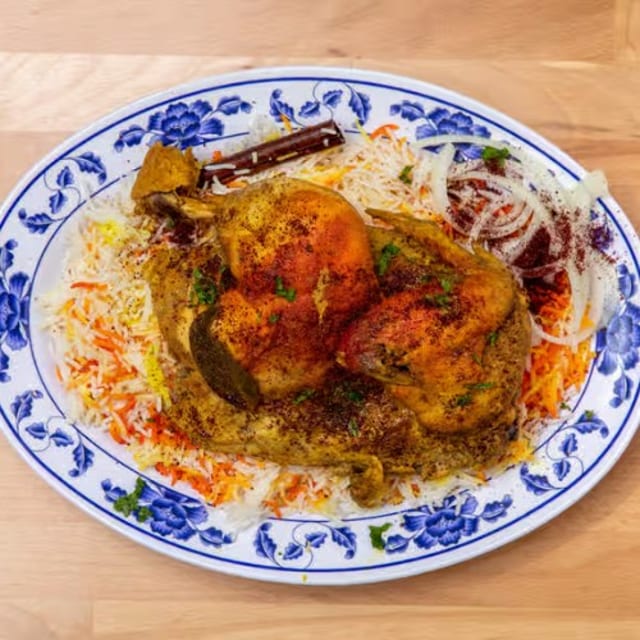 Mandi Chicken (Half Chicken).