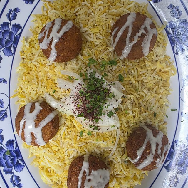 Falafel Platter.