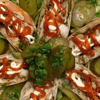 Chicken Shawarma Wrap Lunch Special